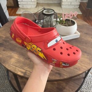Croc Lighting McQueen Size 7M